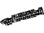 Toyota 66413-35030 Spacer, Side Rail, Front RH