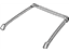 Toyota 63251-17030 Weatherstrip, Removable Roof, Front