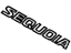 Toyota 75471-0C020 Rear Body Name Plate, No.1
