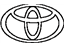 Toyota 75431-47020 Luggage Compartment Door Emblem