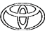 Toyota 75403-07010 Symbol Emblem