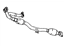 Toyota 17410-28551 Front Exhaust Pipe Assembly