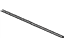 Toyota 85224-35040 Plate, WIPER Rubber Backing