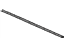 Toyota 85224-20280 Plate, WIPER Rubber Backing
