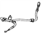Toyota 46420-17090 Cable Assembly, Parking Brake