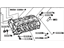 Toyota 11102-39176 Head Sub-Assembly, Cylinder