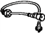 Toyota 83710-16360 Speedometer Drive Cable Assembly, No.1