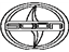 Toyota 75311-12B80 Radiator Grille Emblem(Or Front Panel)