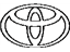 Toyota 90975-02071 Symbol Emblem