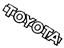 Toyota 75316-69015 Radiator Grille Emblem(Or Front Panel)