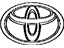 Toyota 75403-42020 Symbol Emblem