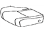 Toyota 71076-0E110-B1 Rear Seat Cushion Cover, Left (For Separate Type)