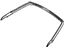 Toyota 63251-14050 Weatherstrip, Removable Roof, Front