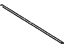 Toyota 85224-07030 Plate, WIPER Rubber Backing