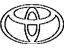 Toyota 75403-06090 Luggage Compartment Door Emblem