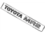 Toyota 75441-17011-05 Rear Name Plate, No.2 (Model Mark)