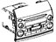 Toyota 86120-AE010 Receiver Assembly, Radio