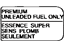 Toyota 74559-20110 Label, Fuel Information