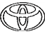 Toyota 75311-07020 Radiator Grille Emblem(Or Front Panel)
