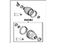Toyota 04428-07080 Front Cv Joint Boot Kit, In Outboard, Left