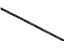 Toyota 85224-10210 Plate, WIPER Rubber Backing
