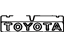Toyota 75311-1A350 Radiator Grille Emblem(Or Front Panel)