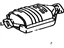 Toyota 18450-15021 Catalytic Converter Assembly