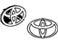 Toyota 75301-52020 Radiator Grille Emblem(Or Front Panel)
