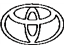 Toyota 90975-02039 Symbol Emblem