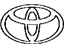 Toyota 75431-0D120 Symbol Emblem