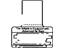 Toyota 74599-0E020 Label, Driver & Passenger Air Bag Information