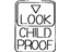 Toyota 69339-20030 Plate, Child Proof Or Child Protector Lock Caution