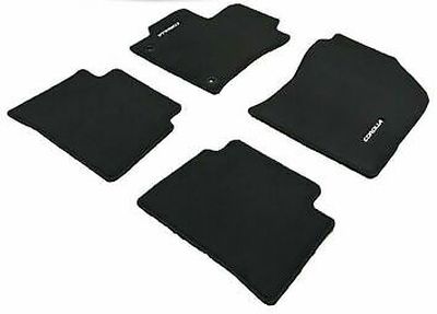 Toyota Carpet Floor Mats - Matte Black PT206-02171-20