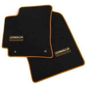 Toyota Carpet Floor Mats - Orange Trim PT206-02171-23