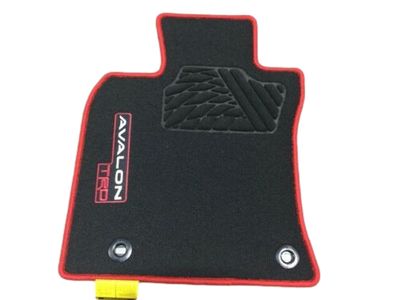 Toyota TRD Carpet Floor Mats - Black With Red Trim PT206-07196-02