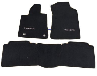 Toyota Carpet Floor Mats - Black - C-Cab - Tundra Limited PT206-34142-20