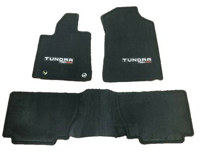 Toyota TRD Pro Carpet Floor Mats - Black PT206-34151-20