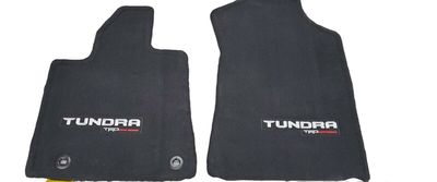 PT206-34184-01 Toyota TRD Off-Road Carpet Floor Mats - (C2K7) - Black - C-Cab Product Photo 2 of 2