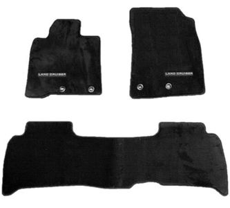 Toyota All Weather Cargo Mat - Black - Without Third Row PT206-60200-02