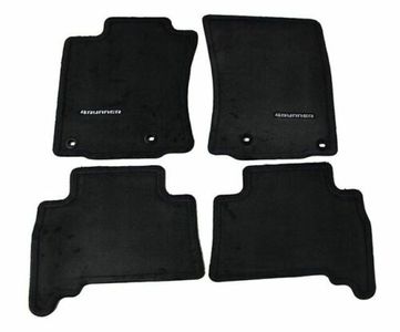 Toyota Carpet Floor Mats - Black PT208-89190-20