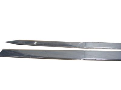 Toyota Lower Door Molding - Bright Chrome - Left Side - 2 Pieces - Service PT29A-08100-DS