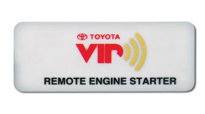 Toyota Remote Engine Start PT398-48110