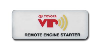 Toyota PT398-60101 Remote Engine Start
