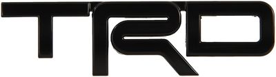 Toyota TRD Badge in Black PT413-35120-03