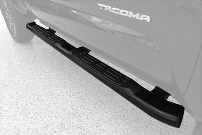 Toyota 5-in. Oval Tube Steps-Black-Double Cab PT767-35112