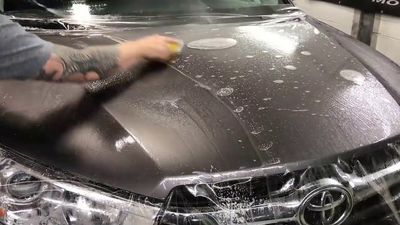 Toyota Paint Protection Film - Hood and Fenders with Adventure Graphic PT907-42180
