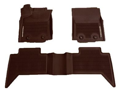 Toyota All Weather Floor Liners - C-Cab - Manual Transmission - Black PT908-35173-20