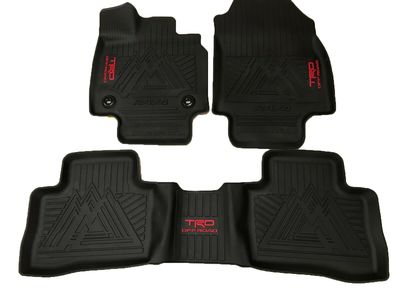 Toyota All-Weather Floor Liners for TRD Off-Road RAV4 Models PT908-42200-20