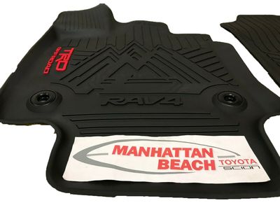 Toyota All-Weather Floor Liners For TRD Off-Road RAV4 Models PT908-42200-20