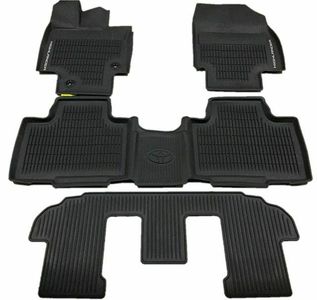 Toyota All Weather Floor Liners For Front, Middle & 3rd Row PT908-48201-20